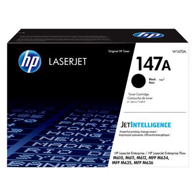 Laserpatron HP 147A t/M610/636 10,5K sort