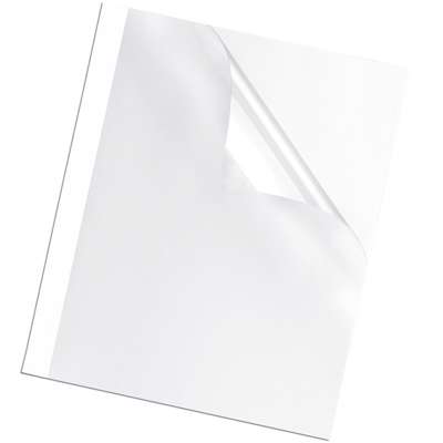 Limomslag Fellowes hvid 4mm 33-43 sider 100stk/pk
