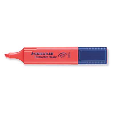 Tekstmarker STAEDTLER 364 rød Textsurfer Classic