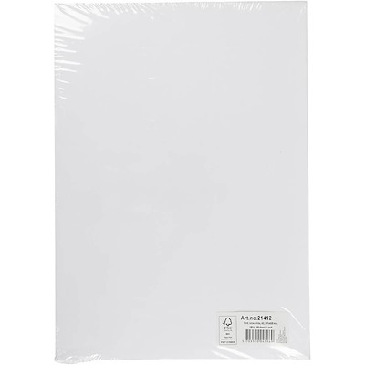 Karton A3 hvid 180g /100 ark