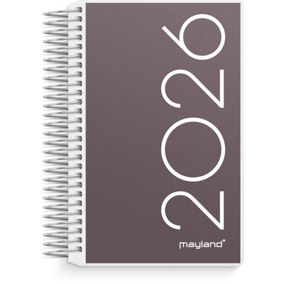 Mini dagkalender m/4 illu. PP-plast 2026