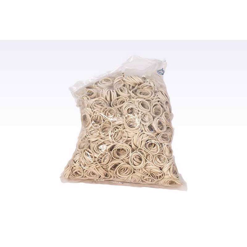 Gummibånd nr. 20, hvid 100mm 1kg/pk