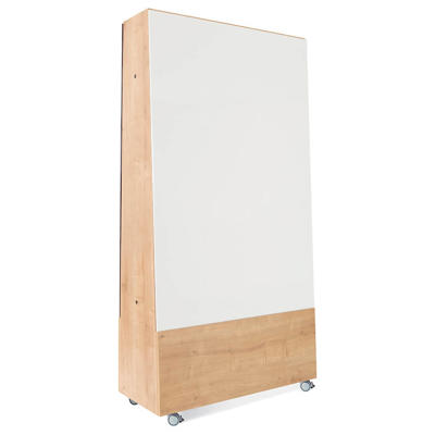 Whiteboard tavle Naga dobb.sidet mobil 100x150cm