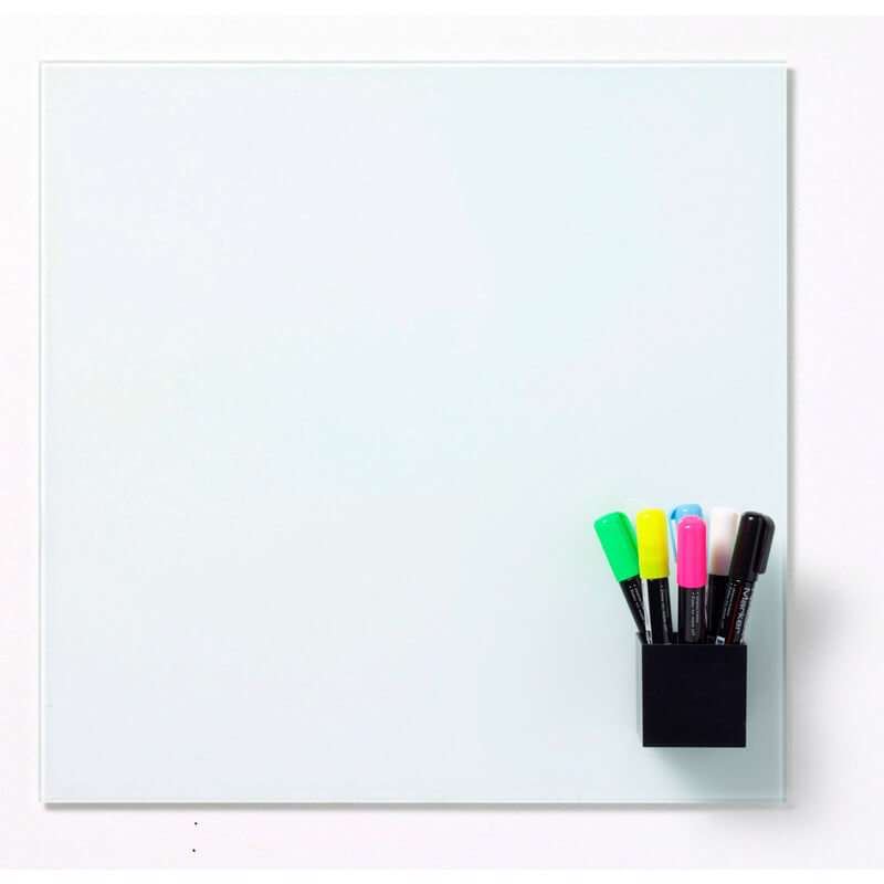 Penneholder Naga Box magnetisk 60x60x60mm sort