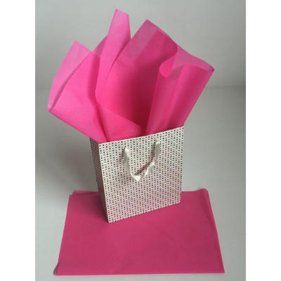 Silkepapir 48x36cm 17g mørk pink pk./480