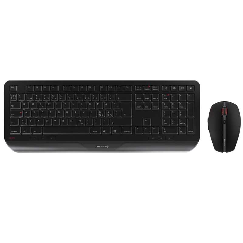 Tastatur + Mus Cherry Gentix wireless Black