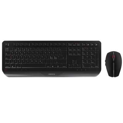 Tastatur + Mus Cherry Gentix wireless Black