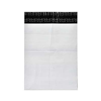 Forsendelsesposer PE hvid 400x600mm 100stk/pak returluk