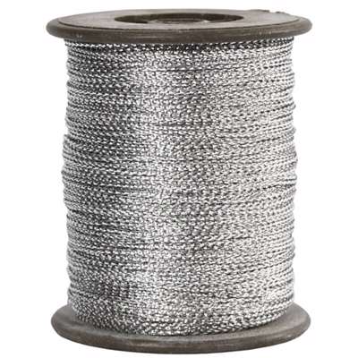 Tråd Creas 0,5mm 100m sølv