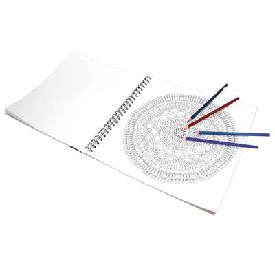 Maleblok Mindfullness spiralblok Artist Sense 50 bl./blk