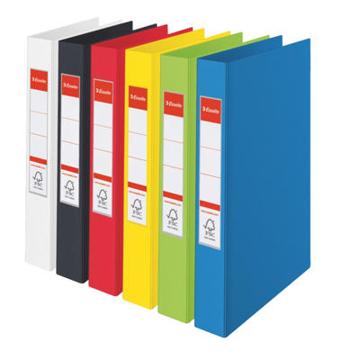 Ringordner Esselte A4 25mm 4RR m/etiket blå