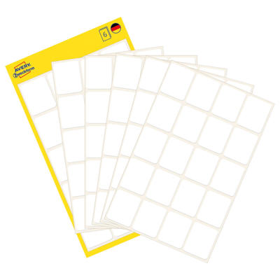 Etiket Avery hvid 22x18mm 120stk/pk 3043