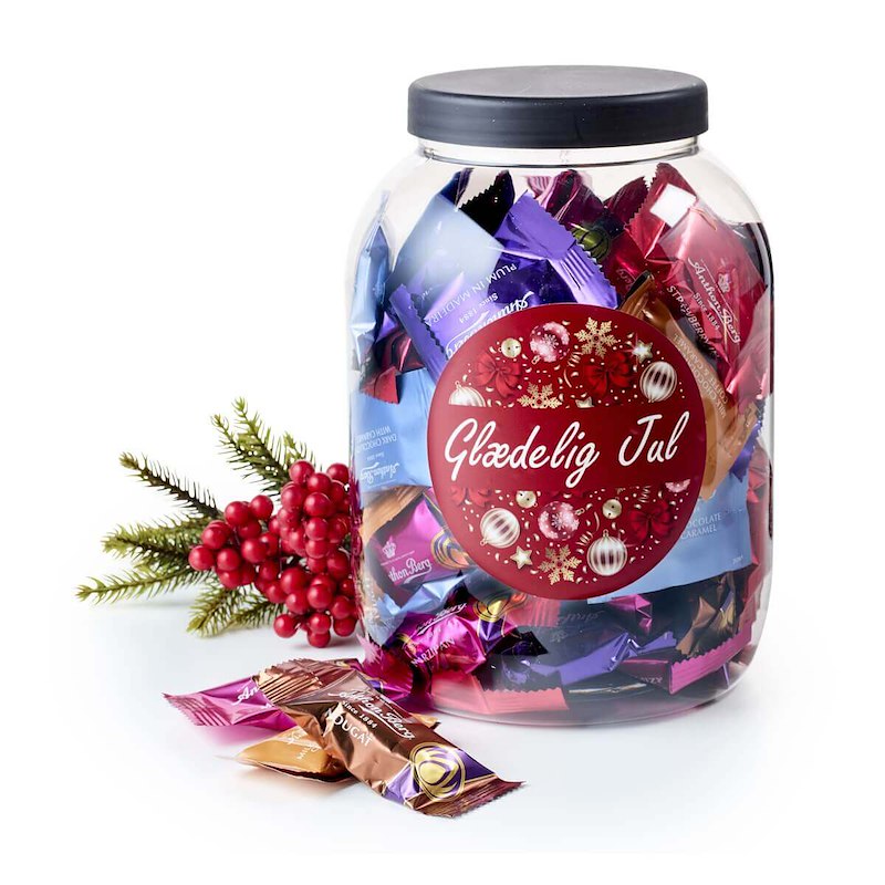 Julegave 2026 Jars Anthon Berg luksusmix 1000g