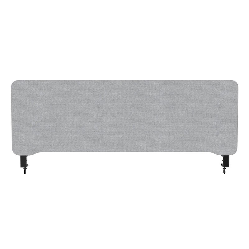 Bordskærmvæg Lintex Edge 1200x400 EJ004 Glass grå kant