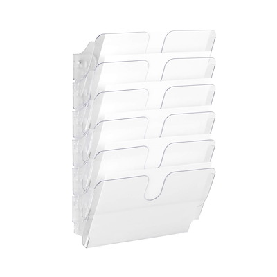 Brochureholder Flexiplus 6 A4 tvær klar