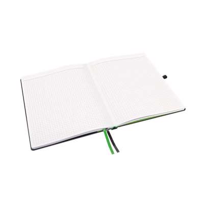 Notesbog Leitz Complete iPad kvadreret 80 perf. blade sort
