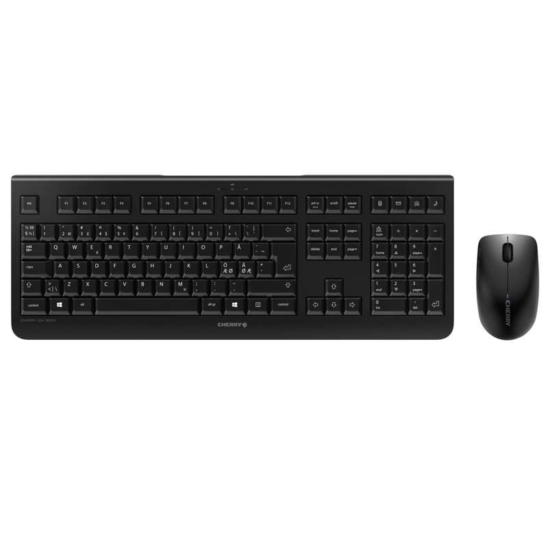Tastatur + mus Cherry DW 3000 Wireless Black