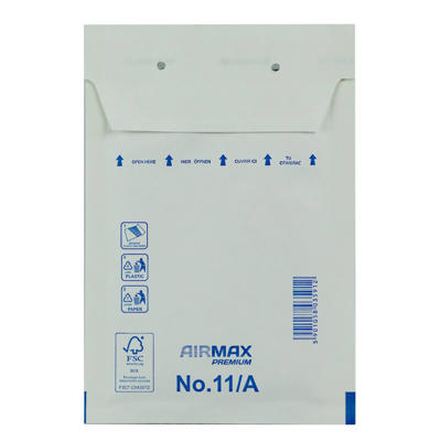 Boblepose Airmax 11/A W1 hvid 120x175mm 200stk/pak