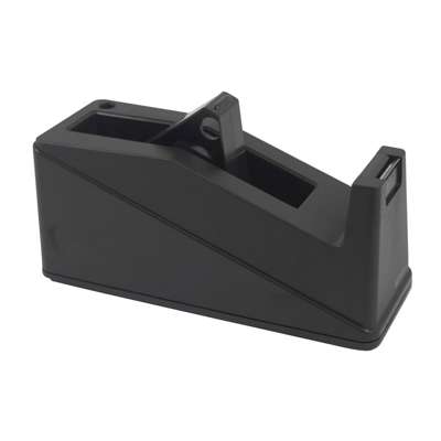 Tapedispenser bordmodel sort t/19/25mmx33/66m