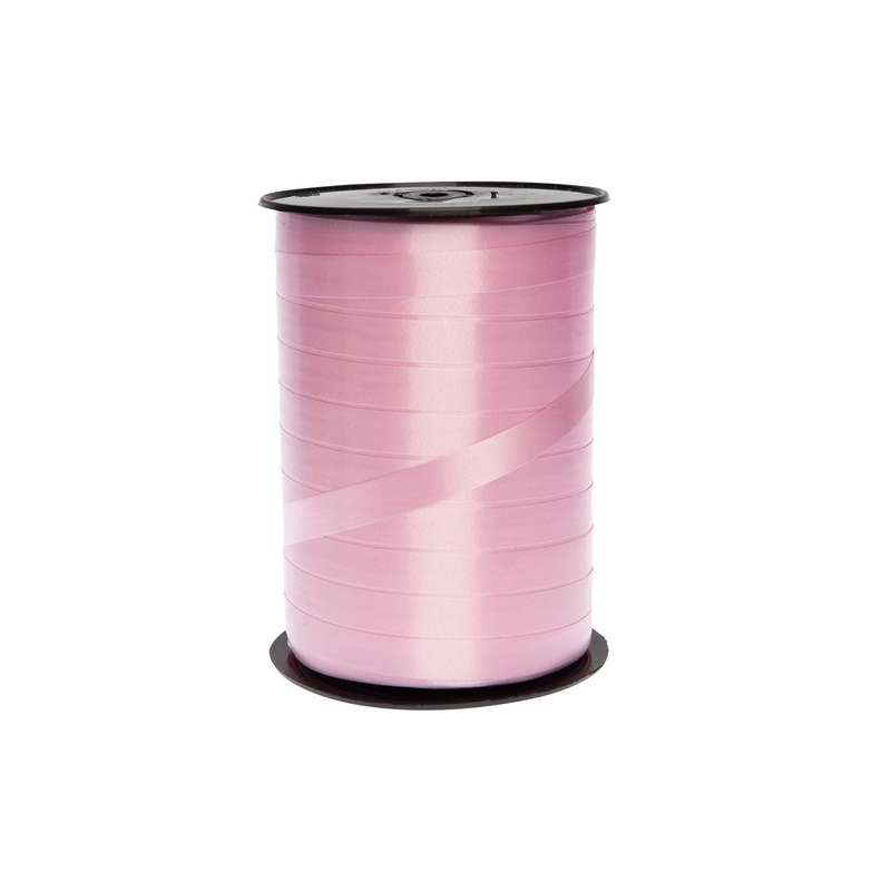 Gavebånd glat lys rosa 10mmx250m nr. 12