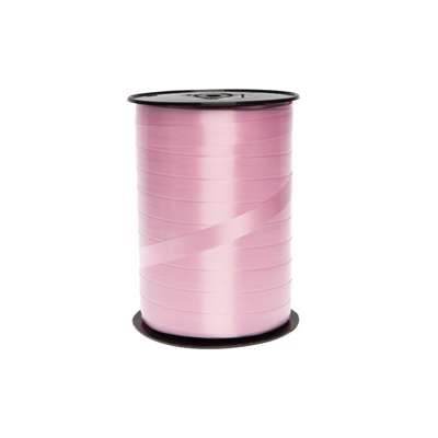 Gavebånd glat lys rosa 10mmx250m nr. 12
