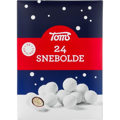 Chokolade Toms Snebolde 24 stk.