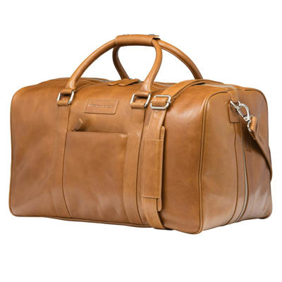 Weekendtaske Aalborg Weekender Bag læder brun