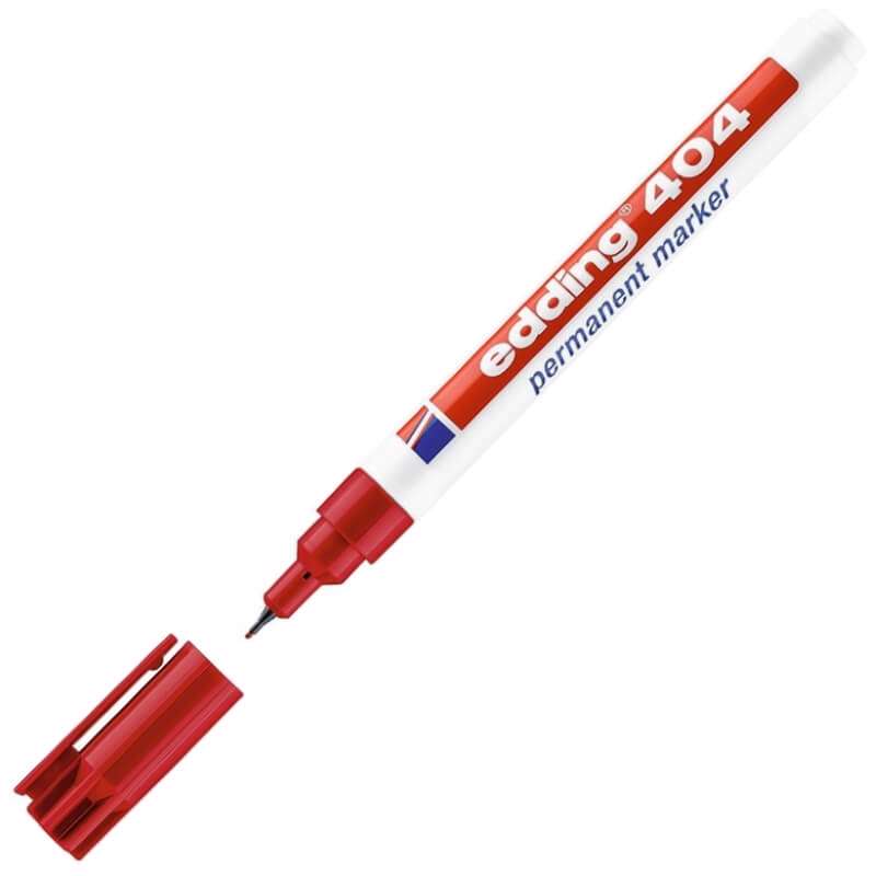 Marker Edding 404 0,75mm rød