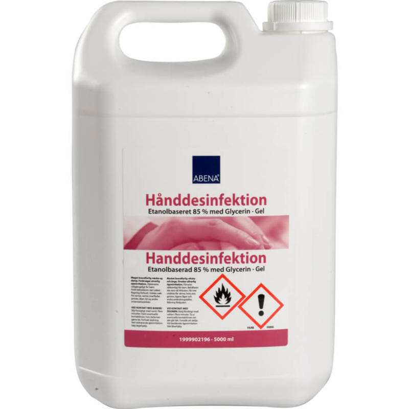 Hånddesinfektion Gel 85% 5L