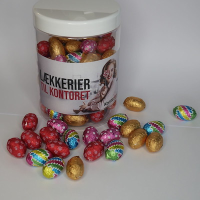 GRATIS GAVE Lækre Chokolade Påskeæg