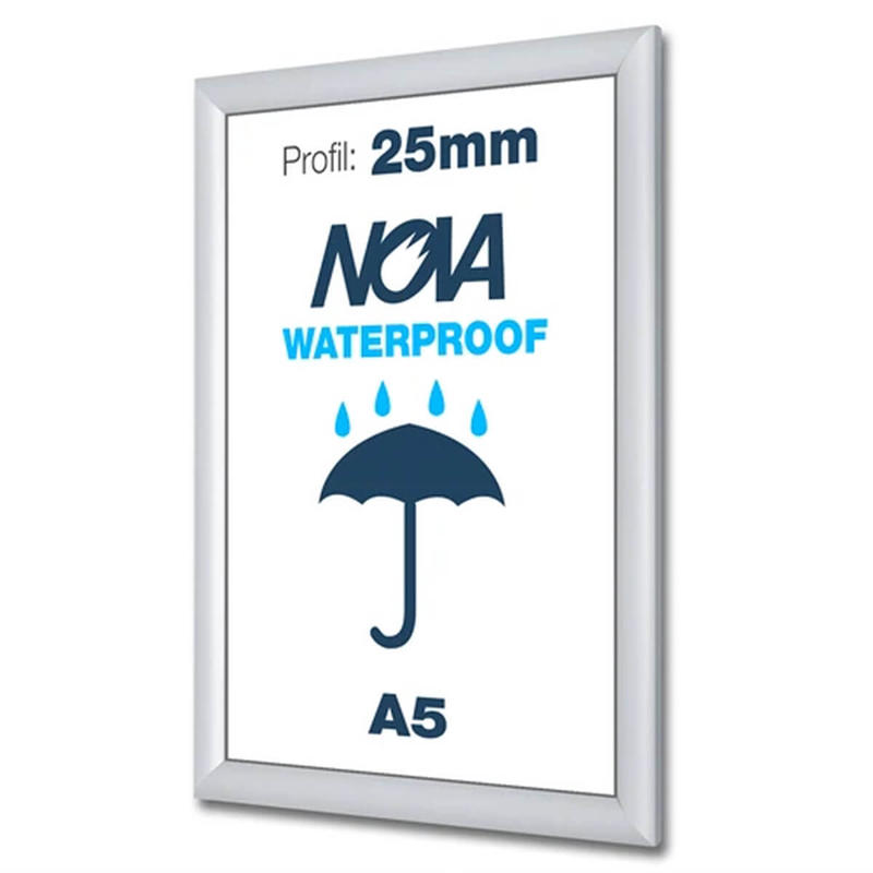 Snapramme TWIN Light A5 vandtæt alu