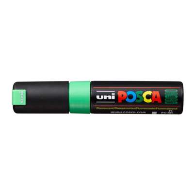 Marker Uni Posca PC-8K, fluo green