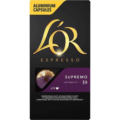 Kaffekapsler L'OR Supremo 10x10