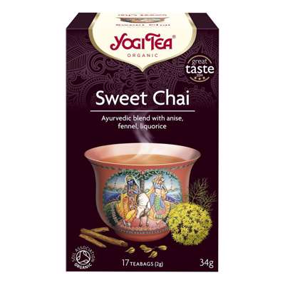 Te Yogi Sweet Chai 17breve/æsk