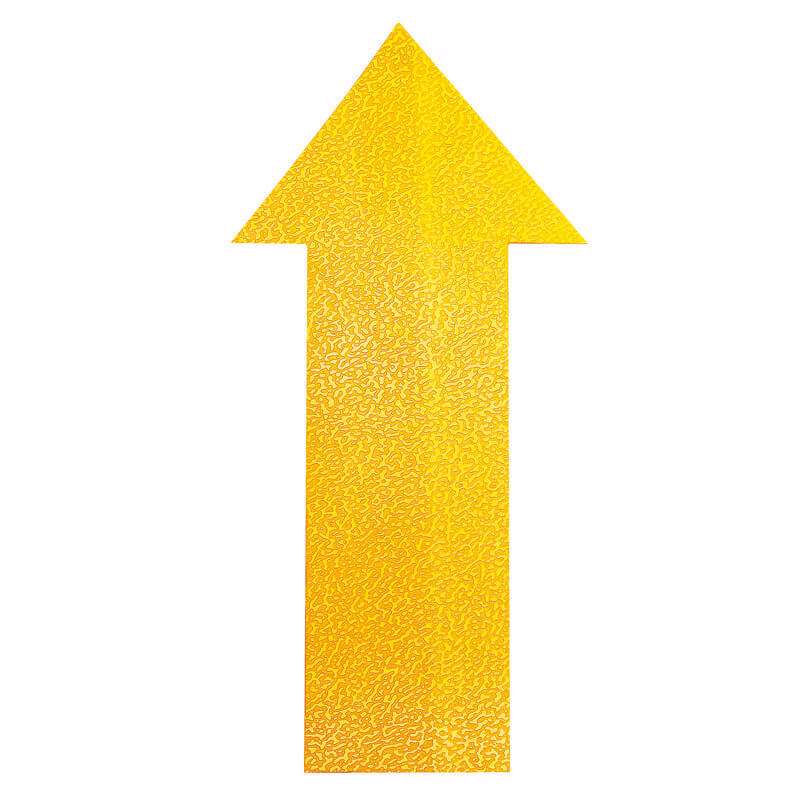 Gulvmærker Pil Duraline Strong 100x0,7x200mm 10stk/pk gul