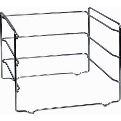 Brevbakkestativ Vision A4, krom t/3 bakker