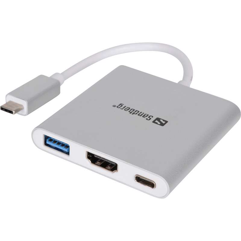 USB-C Mini Dock HDMI+USB Sandberg