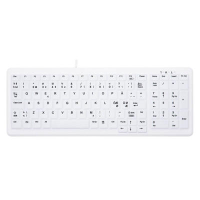 Tastatur Cherry AK-C7000 Hygiejnisk vandtæt IP68 Nordisk