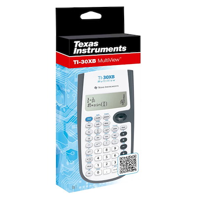 Lommeregner Texas TI-30XB MultiView matematikregner