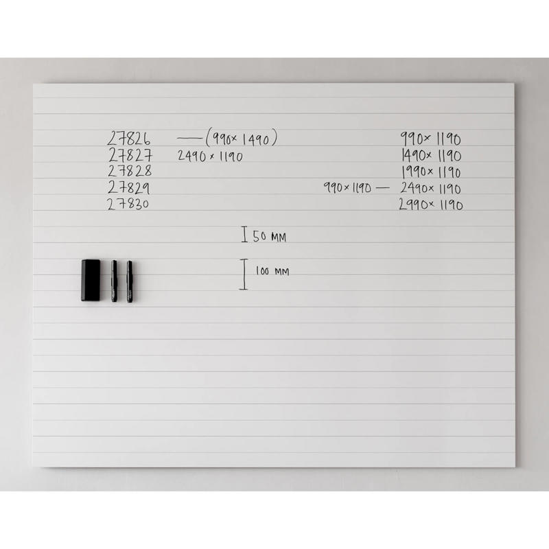 Whiteboardtavle Lintex Air-Lines m/linjer