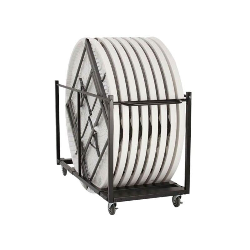 Bordvogn LifeTime t/8 stk. Ø183 /14 stk. langbord