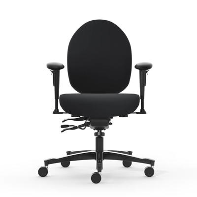 Kontorstol Malm R4 Medium Dux sæde m/armlæn