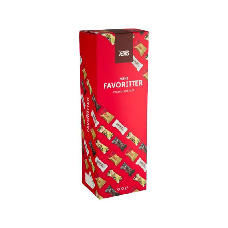 Chokolade Toms Mini Favorites 600g