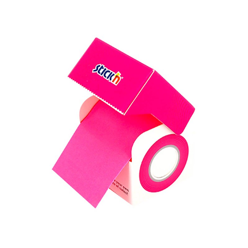 Note Roll Extra Sticky 50mmx10m Neon Pink