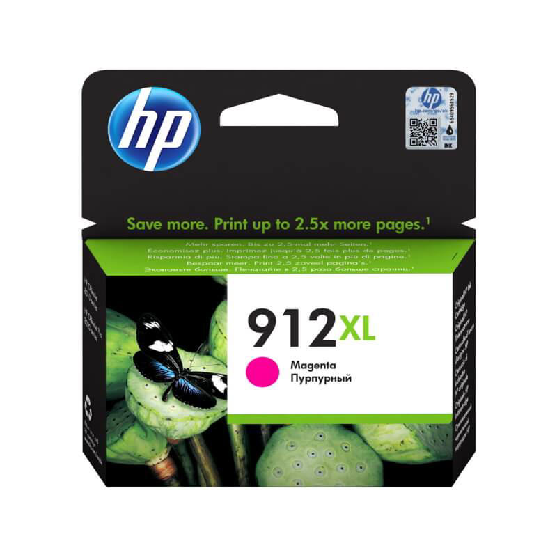 Farvepatron HP 912XL t/Officejet 8000, magenta