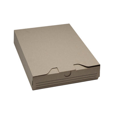 Arkivæske A4 brun 320x245x60mm