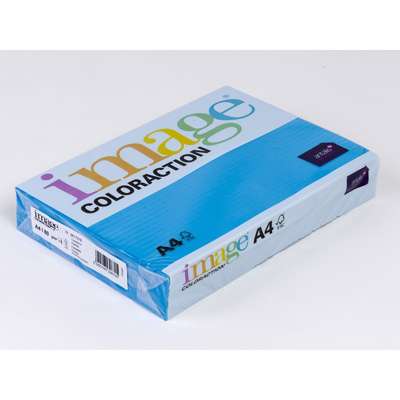 Kopipapir Image Coloraction A4 80g mørk Blå DB49 500ark/pk