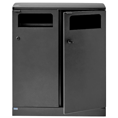 Affaldssystem affaldssortering Bica 712 Udendørs 2x100L