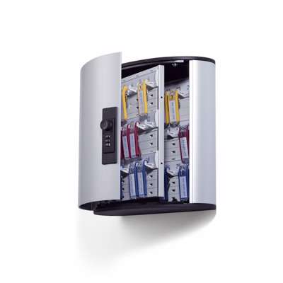 Nøgleskab Durable Keybox 36 alu til 36 nøgler kodelås