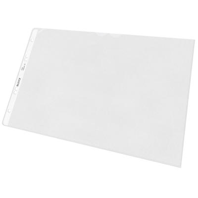 Plastlomme Leitz A4 0,12mm tværformat åben top 50stk/pak